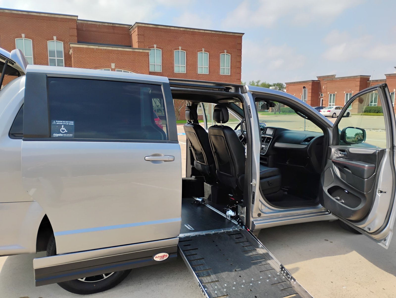 Wheelchair Van 6539 Ramp 2 View