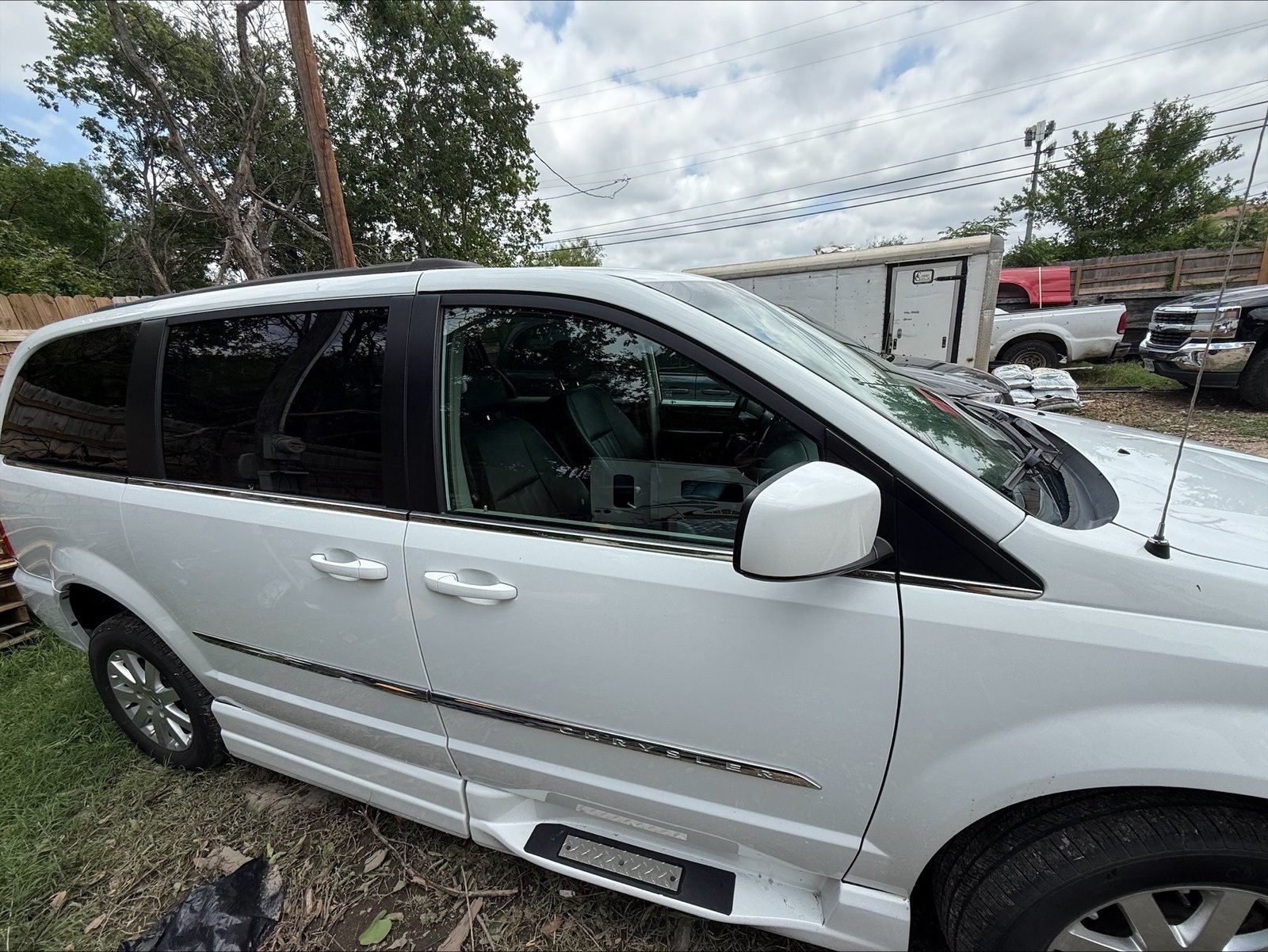 This image is of a Mobility Van and includes a view of the vehicle itself so customers can assess the van against their needs.
