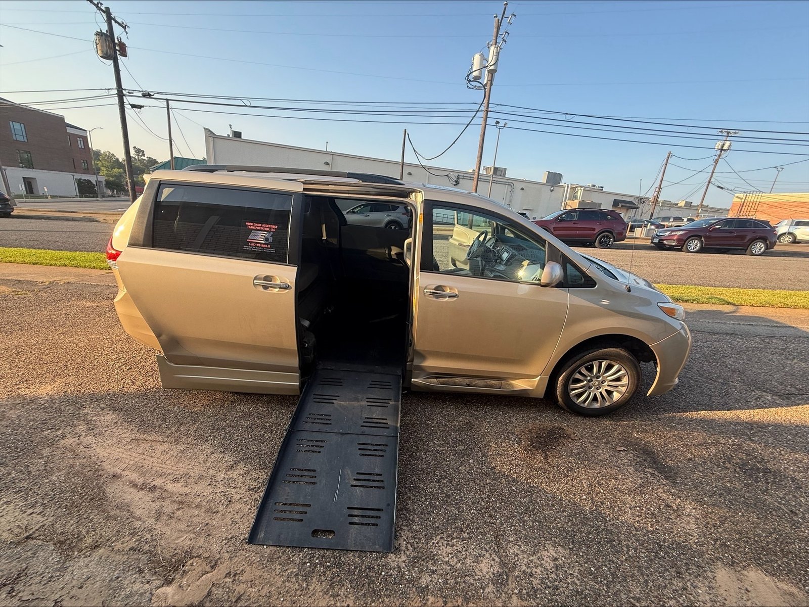 Wheelchair Accessible Van 1242 Ramp Deployed View (2)
